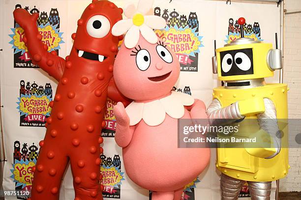 General view of atmosphere is seen during Yo Gabba Gabba! "There's A Party In My City" Live at Beacon Theatre on November 21, 2009 in New York City.