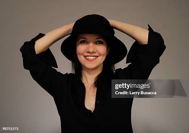 Director Domenica Cameron-Scorsese attends the Tribeca Film Festival 2010 portrait studio at the FilmMaker Industry Press Center on April 29, 2010 in...