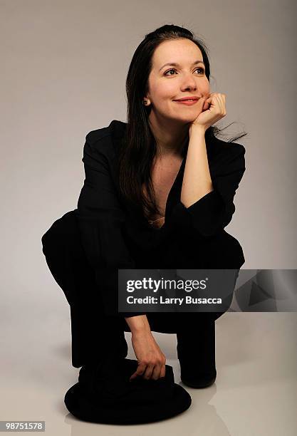 Director Domenica Cameron-Scorsese attends the Tribeca Film Festival 2010 portrait studio at the FilmMaker Industry Press Center on April 29, 2010 in...