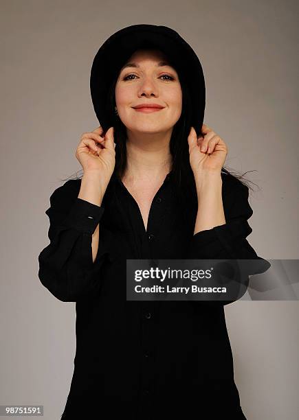 Director Domenica Cameron-Scorsese attends the Tribeca Film Festival 2010 portrait studio at the FilmMaker Industry Press Center on April 29, 2010 in...