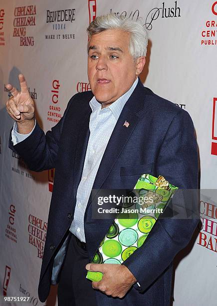 Comedian Jay Leno attends the 'Chelsea Chelsea Bang Bang' L.A. Launch Party at The Beverly Hilton hotel on March 17, 2010 in Beverly Hills,...