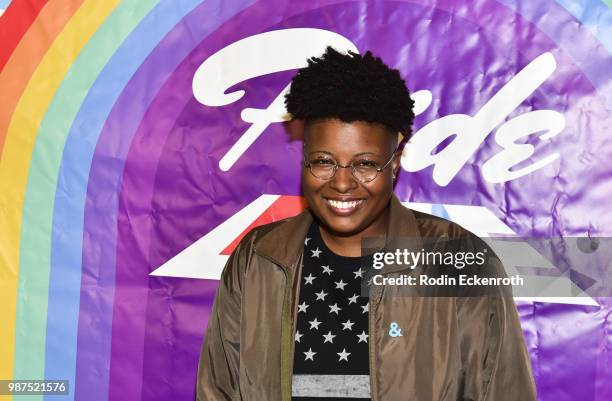 Brittani Nichols arrives at "Live Telethon" with three-hour variety show "Pride Live" on GLAAD YouTube at YouTube Space LA on June 29, 2018 in Los...