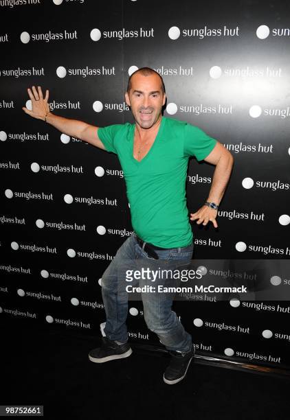 Louie Spence attends the launch of the Sunglasses Hut Flagship store on April 29, 2010 in London, England.