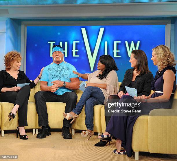 Hulk Hogan was a guest on "THE VIEW," Thursday, April 29,2010 airing on the Disney General Entertainment Content via Getty Images Television Network....