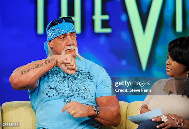 Hulk Hogan was a guest on "THE VIEW," Thursday, April 29,2010 airing on the Disney General Entertainment Content via Getty Images Television Network....