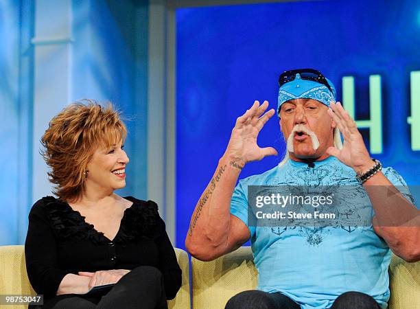 Hulk Hogan was a guest on "THE VIEW," Thursday, April 29,2010 airing on the Disney General Entertainment Content via Getty Images Television Network....