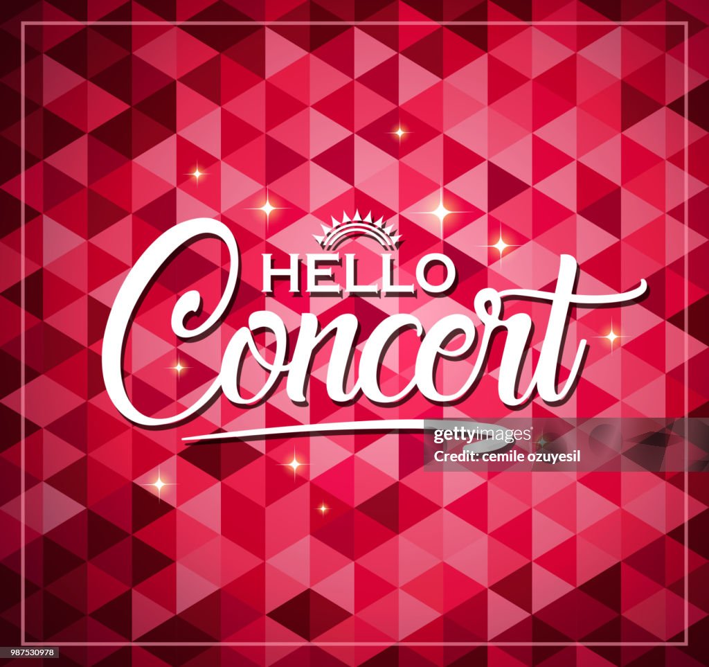 First Concert Sign Concert Sign High-Res Vector Graphic - Getty Images