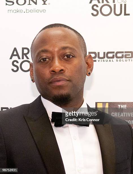 Omar Epps arrives at Art & Soul: A Celebration of the American Spirit gala at The Library of Congress on April 29, 2010 in Washington, DC.