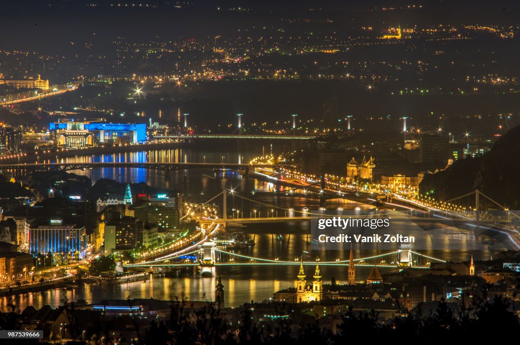 Budapest at night