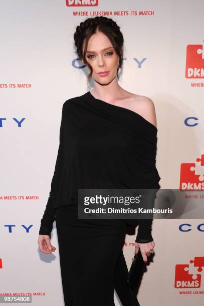 Model Coco Rocha attends DKMS' 4th Annual Gala: Linked Against Leukemia at Cipriani 42nd Street on April 29, 2010 in New York City.