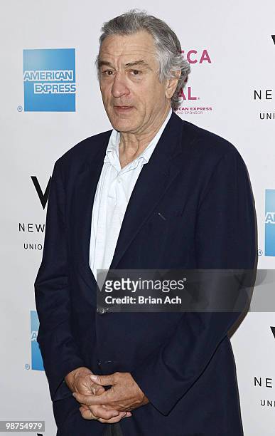Tribeca Film Festival co-founder Robert de Niro attends Awards Night during the 9th Annual Tribeca Film Festival at the W New York - Union Square on...