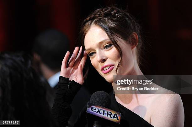 Model Coco Rocha attends DKMS' 4th Annual Gala: Linked Against Leukemia at Cipriani 42nd Street on April 29, 2010 in New York City.