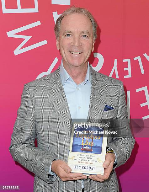 Days Of Our Lives" Executive Producer Ken Corday attends the launch party for his book at The Paley Center for Media on April 29, 2010 in Beverly...