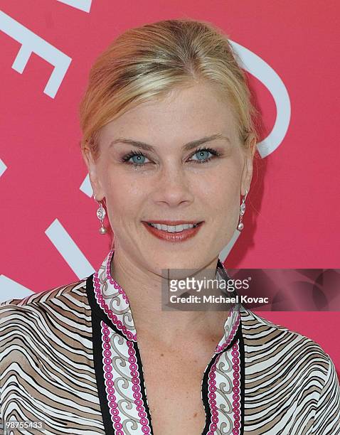 Actress Alison Sweeney attends the book launch party for "Days Of Our Lives" Executive Producer Ken Corday at The Paley Center for Media on April 29,...