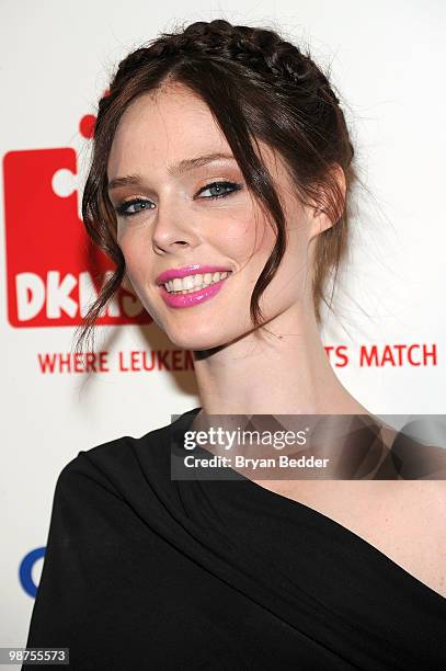 Model Coco Rocha attends DKMS' 4th Annual Gala: Linked Against Leukemia at Cipriani 42nd Street on April 29, 2010 in New York City.