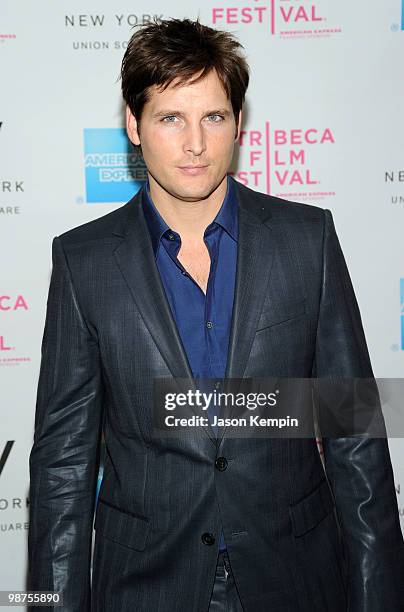 Actor Peter Facinelli attends the Awards Night Show & Party during the 2010 Tribeca Film Festival at the W New York - Union Square on April 29, 2010...