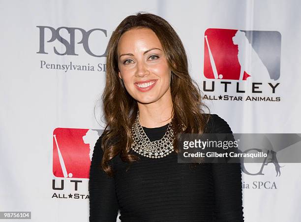Jennifer Utley attends the 3rd Annual Utley All-Stars Animal Casino Night to benefit the Pennsylvania SPCA at The Electric Factory on April 29, 2010...