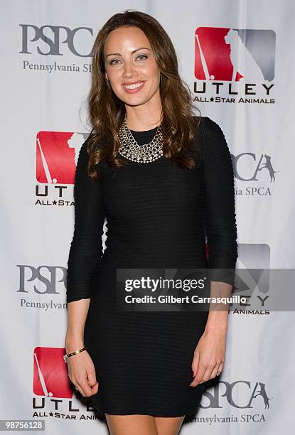 Jennifer Utley attends the 3rd Annual Utley All-Stars Animal Casino Night to benefit the Pennsylvania SPCA at The Electric Factory on April 29, 2010...