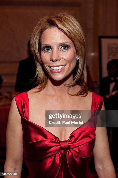 Cheryl Hines arrives at the Creative Coalition's Salute to Arts and Entertainment with Martini & Rossi at The Library of Congress on April 29, 2010...