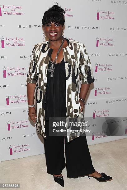 Actress LaTanya Richardson Jackson attends the new cast member welcoming party for "Love, Loss, and What I Wore" at Elie Tahari Boutique Soho on...