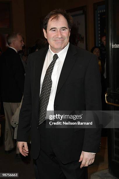 Actor Richard Kind attends the Broadway opening of "Everyday Rapture" at the American Airlines Theatre on April 29, 2010 in New York City.