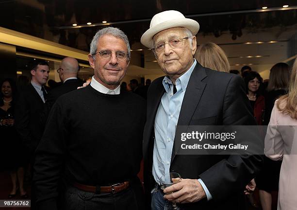 Universal Studios President host Ron Meyer and writer/producer Norman Lear attend IAVA's Second Annual Heroes Celebration held at CAA on April 29,...