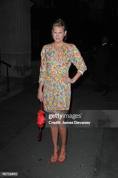 Alexandra Richards attends gala celebrating Chopard's 150 years of excellence at The Frick Collection on April 29, 2010 in New York City.