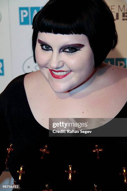Beth Ditto of the band The Gossip attends Paper Magazine's 13th Annual Beautiful People Party on April 29, 2010 at Hiro Ballroom in New York City.