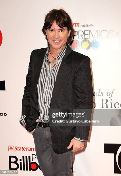 Musician Arthur Hanlon attends the 2010 Billboard Latin Music Awards at Coliseo de Puerto Rico José Miguel Agrelot on April 29, 2010 in San Juan,...