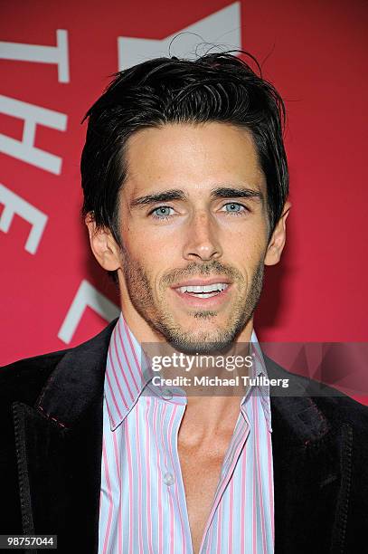 Actor Brandon Beemer arrive at the launch party for Executive Producer Ken Corday's new book "The Days Of Our Lives: The Untold Story of One Family's...