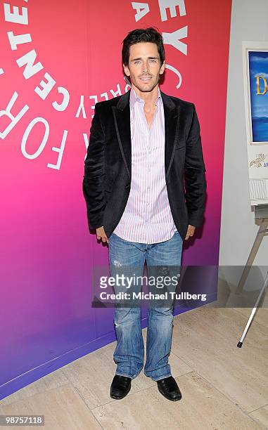 Actor Brandon Beemer arrive at the launch party for Executive Producer Ken Corday's new book "The Days Of Our Lives: The Untold Story of One Family's...