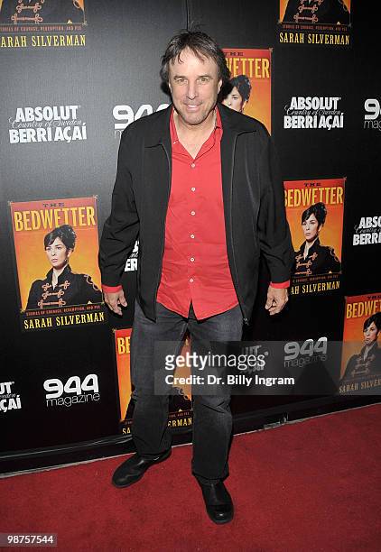 Kevin Nealon arrives at Sarah Silverman's "The Bedwetter" book launch party hosted by 944 and Absolut Berri Acai at Trousdale on April 29, 2010 in...