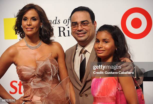 Singer Gilberto Santa Rosa attends the 2010 Billboard Latin Music Awards at Coliseo de Puerto Rico José Miguel Agrelot on April 29, 2010 in San Juan,...