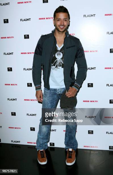 Jai Rodriguez arrives at Miss Sixty Summer Collection Launch hosted by Jenni Baird at Miss Sixty on April 29, 2010 in Los Angeles, California.
