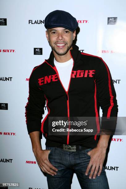 Wilson Cruz arrives at Miss Sixty Summer Collection Launch hosted by Jenni Baird at Miss Sixty on April 29, 2010 in Los Angeles, California.