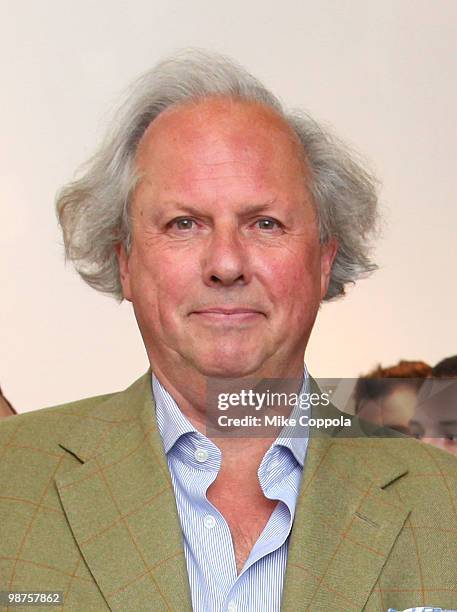 Editor-in-chief U.S. Vanity Fair Graydon Carter attends the art show "Theurgy" at the Elga Wimmer Gallery on April 29, 2010 in New York City.