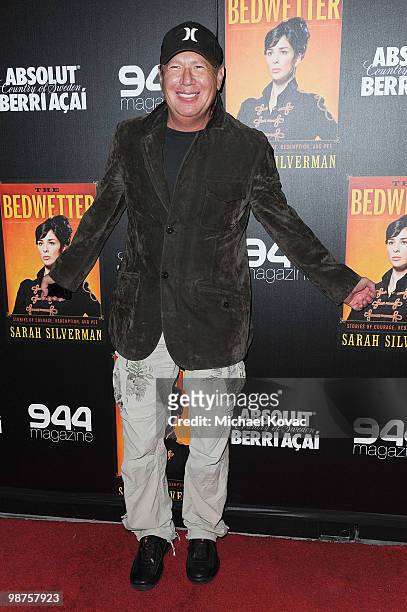 Actor/comedian Garry Shandling arrives at the Sarah Silverman book launch party for "The Bedwetter" at Trousdale on April 29, 2010 in West Hollywood,...