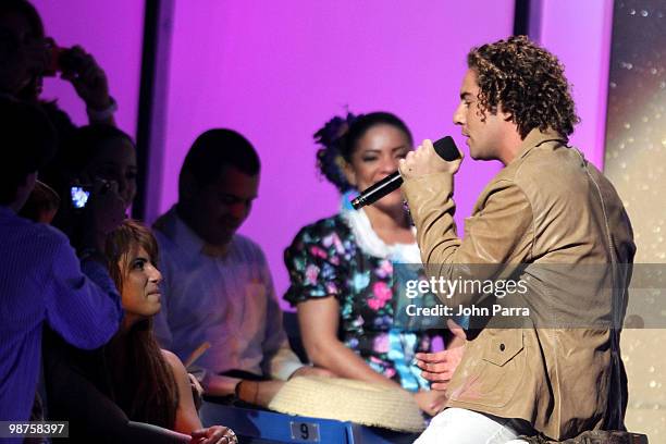 Singer David Bisbal performs onstage at the 2010 Billboard Latin Music Awards at Coliseo de Puerto Rico José Miguel Agrelot on April 29, 2010 in San...