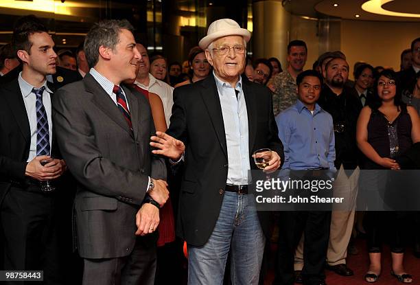 Writer/producer Norman Lear attends IAVA's Second Annual Heroes Celebration held at CAA on April 29, 2010 in Los Angeles, California.