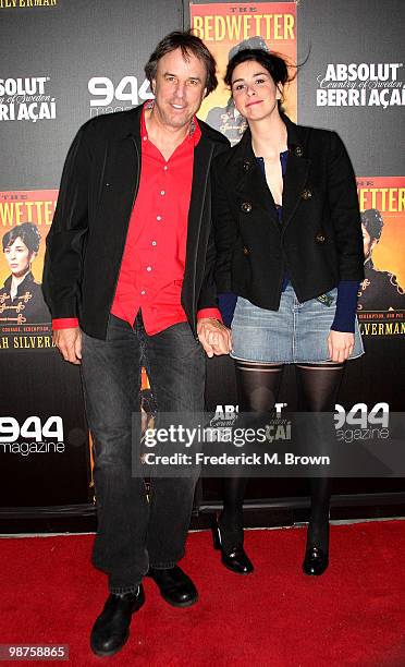 Actor Kevin Nealon and comedian/author Sarah Silverman attend the book launch party for Sarah Silverman's new book "The Bedwetter" at the Trousdale...