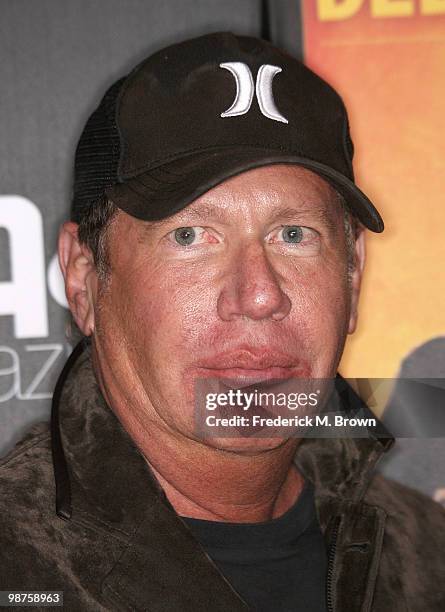 Comedian Garry Shandling attends the book launch party for Sarah Silverman's new book "The Bedwetter" at the Trousdale Lounge on April 29, 2010 in...