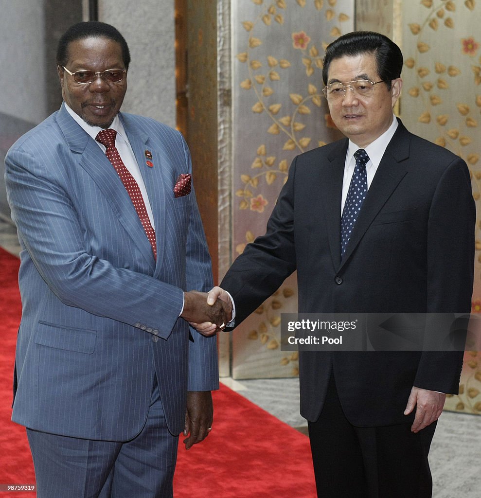 South Korean President Visits Shanghai