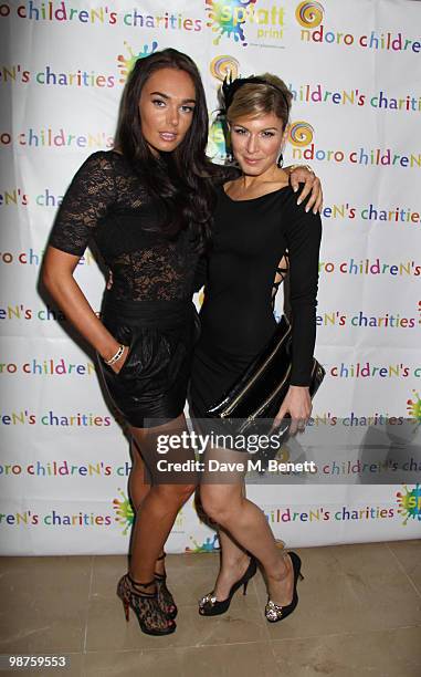Hofit Golan, Tamara Ecclestone attend a special fundraising performance of 'Sunset Boulevard' in aid of the Ndoro Children's Charity at The Mayfair...