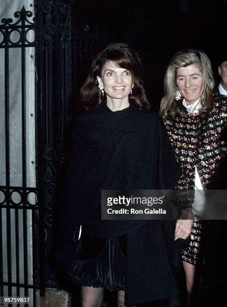 Jackie Onassis and Patricia Kennedy Lawford