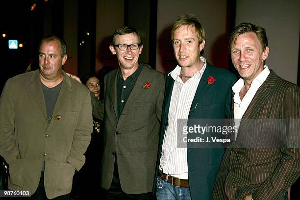 Roger Michell, Kevin Loader, Rhys Ifans and Daniel Craig