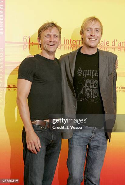 Daniel Craig and Rhys Ifans