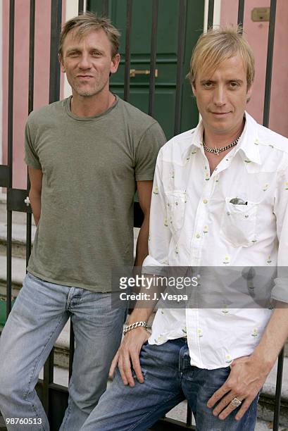 Daniel Craig and Rhys Ifans