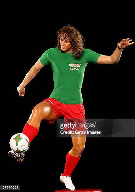 Studio shot of the Castrol EDGE Ultimate Performing Player at the National Theatre on April 30, 2010 in London, England. Standing at 6�7 and boasting...