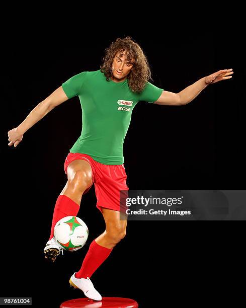 Studio shot of the Castrol EDGE Ultimate Performing Player at the National Theatre on April 30, 2010 in London, England. Standing at 6�7 and boasting...