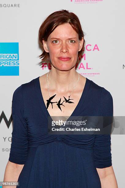 Winner, Best New Documentary Filmmaker, Cilo Barnard attends Awards Night during the 9th Annual Tribeca Film Festival at the W New York - Union...